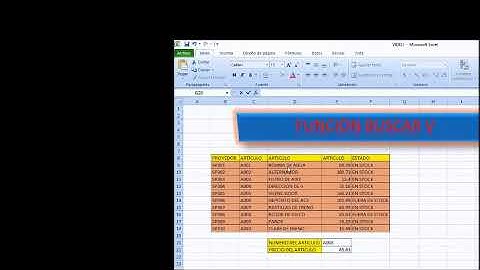 funciones de búsqueda y referencia de excel