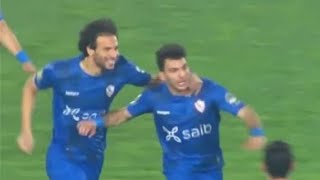 هدف  للزمالك بأقدام العالمي احمد سيد زيزو أمام الوداد المغربي في دورى ابطال افريقيا/ انذار لاوباما