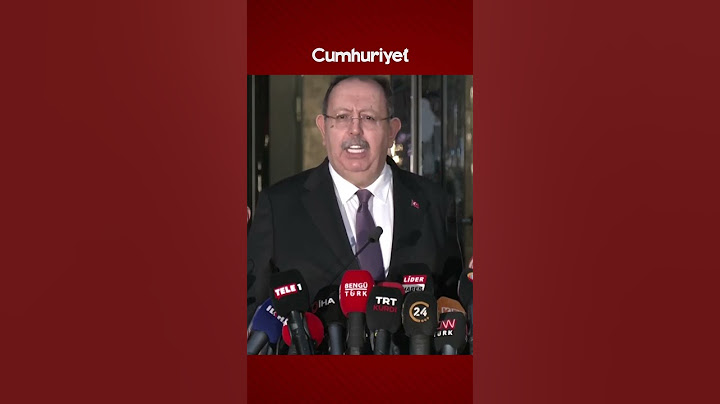#SonDakika YSK Başkanı Ahmet Yener duyurdu: Yayın yasağı kalktı...