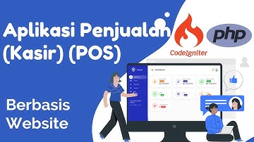 Aplikasi penjualan - Point Of Sales berbasis website dengan php codeigniter 3