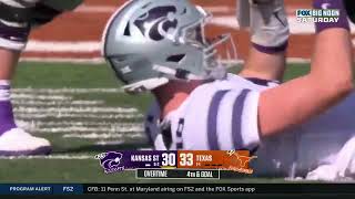 😂 Rigged College Football K-State Throws The Game Kansas State Vs Texas Longhorns Highlights