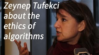 Zeynep Tufekci about the dangers of algorithms (#EOA2015)