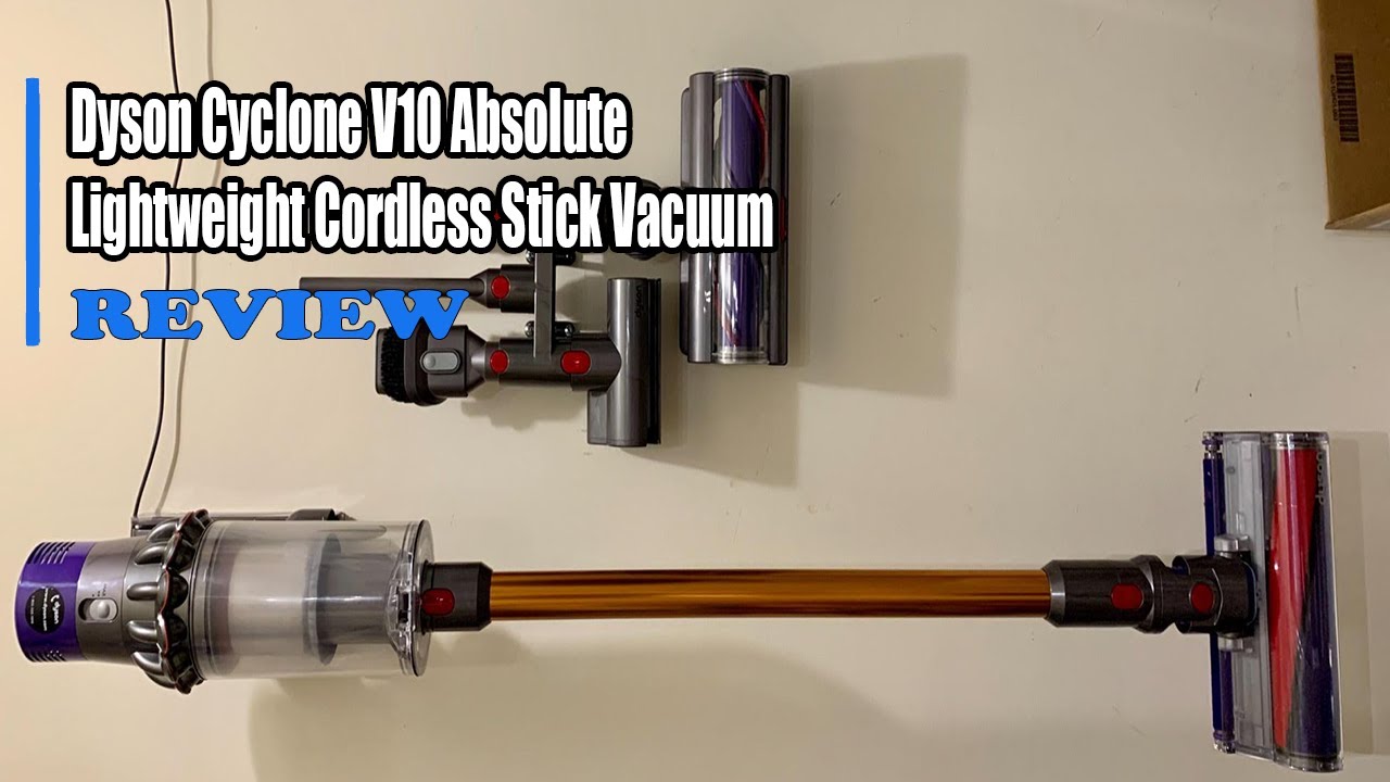 Dyson Cyclone V10 Absolute Lightweight Cordless Stick Vacuum Cleaner