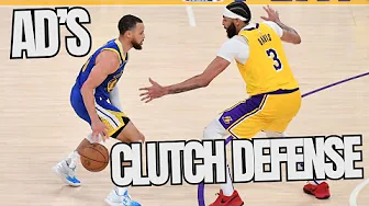 11 times Anthony Davis ended the game with his defense thumbnail