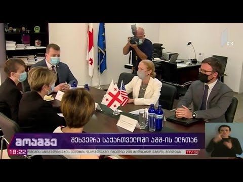 ომბუდსმენის შეხვედრა საქართველოში აშშ-ს ელჩთან