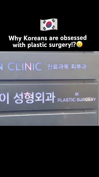 Why Koreans are obsessed with Plastic Surgery!?🫣🇰🇷 #korea #southkorea #plasticsurgery #kbeauty