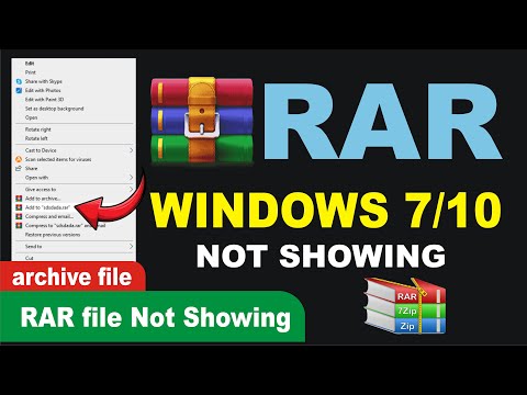 file Extract Option Not Showing Problem Solved | No Extract File Option WinRAR