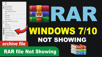 file Extract Option Not Showing Problem Solved | No Extract File Option WinRAR