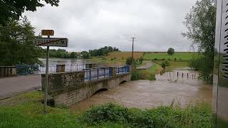 Inondation De La Rivière Lapance