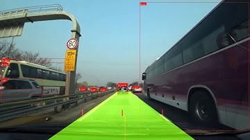 OpenCV와 YOLO를 이용한 고속도로 차선 및 객체검출