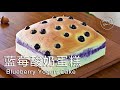 藍莓酸奶蛋糕(無油食譜) | Blueberry Yogurt Cake with No oil Recipe