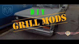 Dodge D100 DIY Grille Mod  Dodge Ram  Ram Trucks