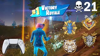 21 Elimination in Duo CONTRACT GILLER  vs Squads Wins Full Gameplay (Fortnite Chapter 5 Season 1)