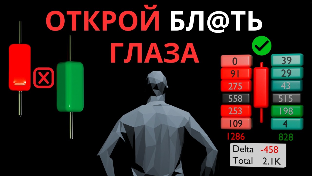 ЧТО ТАКОЕ ОРДЕР ФЛОУ ФУТПРИНТ В ТРЕЙДИНГЕ? | ТЫ ПОЗАДИ, СВЕЧИ УСТАРЕЛИ | Order Flow трейдинг