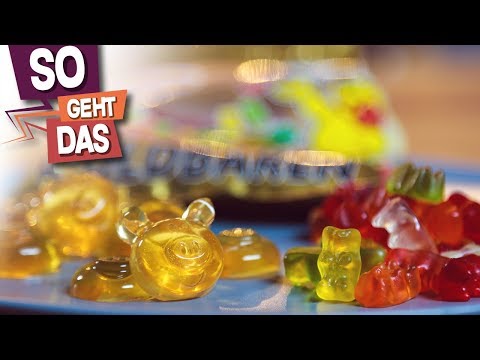 Video: Wie Macht Man Gummibärchen?