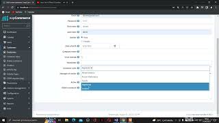 nopCommerce - Adding a new customer screenshot 5