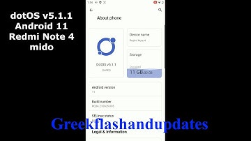 dotOS v5.1.1 Android 11 Redmi Note 4 mido