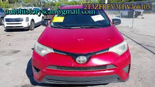 2T3ZFREV3HW366105 Toyota RAV4 2017