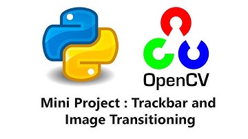 Computer Vision with Python and OpenCV - Trackbar Image Blending App