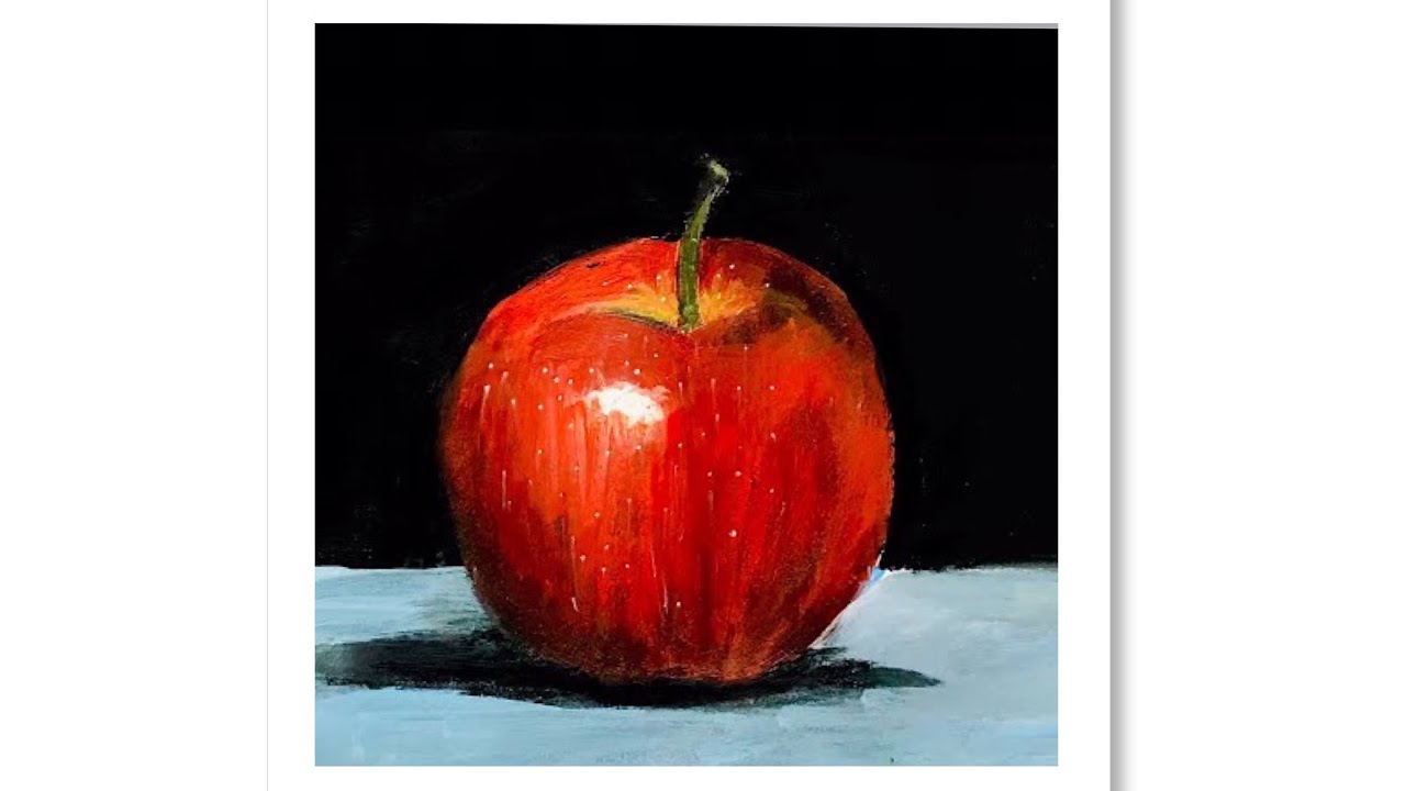 Realistic Apple Acrylic Painting Acrylic Painting Tutorial YouTube Maxresdefault
