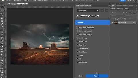 Social Media Toolkit – Plugin for Adobe Photoshop