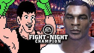 Iron Mike Tyson vs Little Mac in Fight Night Champion
