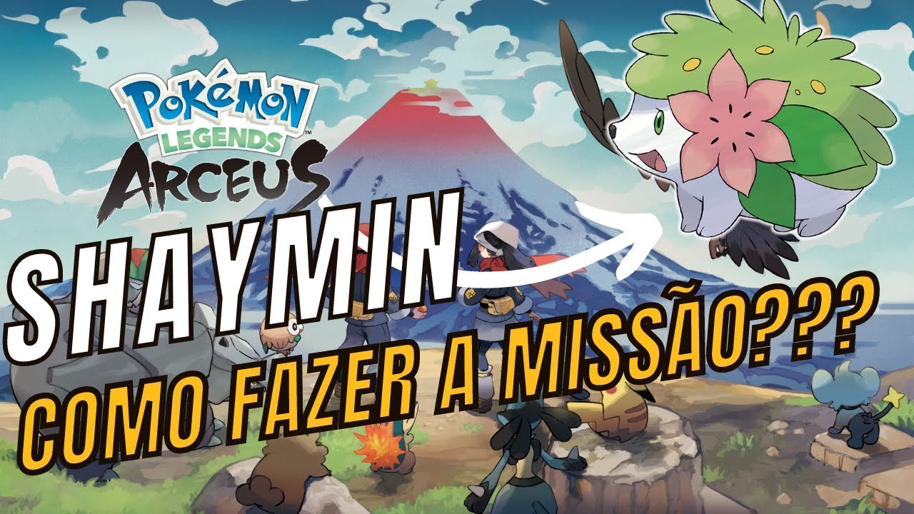 A LENDA DE SHAYMIN - POKÉMON LEGENDS ARCEUS #39 / Nintendo Switch PT-BR 