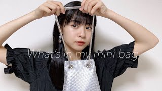 【鞄の中身】小さいバッグの時の持ち物💄👜