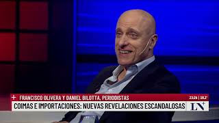 Coimas e importaciones: nuevas revelaciones escandalosas; Francisco Olivera y Daniel Bilotta