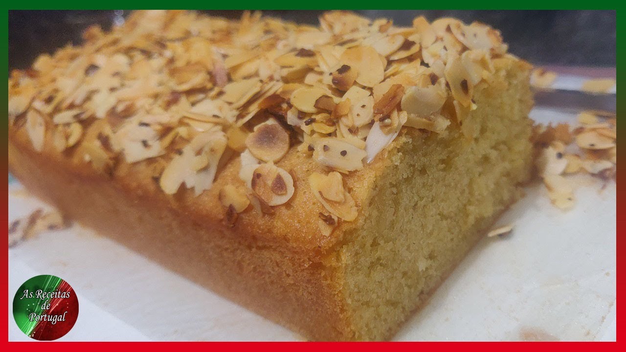 [101] Receita Bolo de Amêndoa