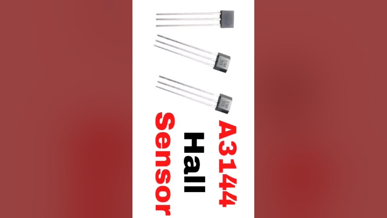 How to use A3144 hall sensor - YouTube