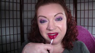 Avon Glimmerkiss Liquid Lipstick Try On