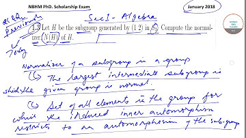 #National Board for Higher Mathematics #(NBHM) #PHD #2018 #SECTION 1 #SOLUTION 3  9836793076