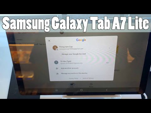 How to set up email on Samsung Galaxy Tab A7 Lite | easy steps to add your email account