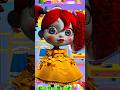 POPPY COSPLAY BY MY TALKING ANGELA 2 #angela2 #poppyplaytime #makeover #shorts #cosplay #poppy
