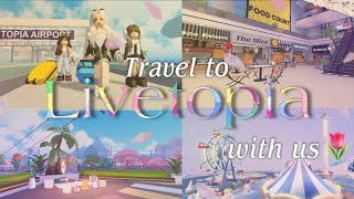 A Weekend Trip to Livetopia Vlog! 🌴🌸 | roblox livetopia rp