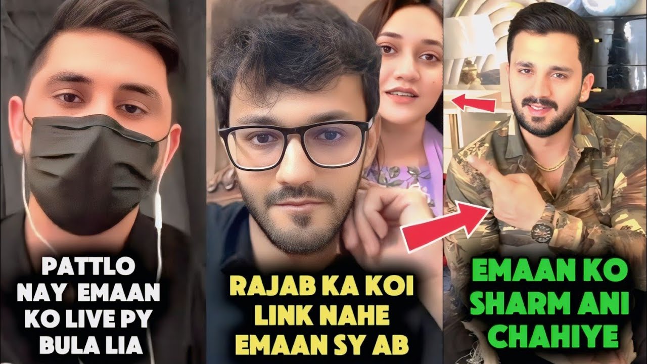 Emaan's brother Aon Statement about Rajab Butt | Mr Patlo | Latest Update.😱#rajabbutt #emanrajab