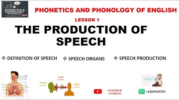 LECTURE 1: INTRODUCTION TO PHONETICS