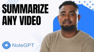 Summarize ANY YouTube Video in Seconds with NoteGPT (Fast & Easy!)