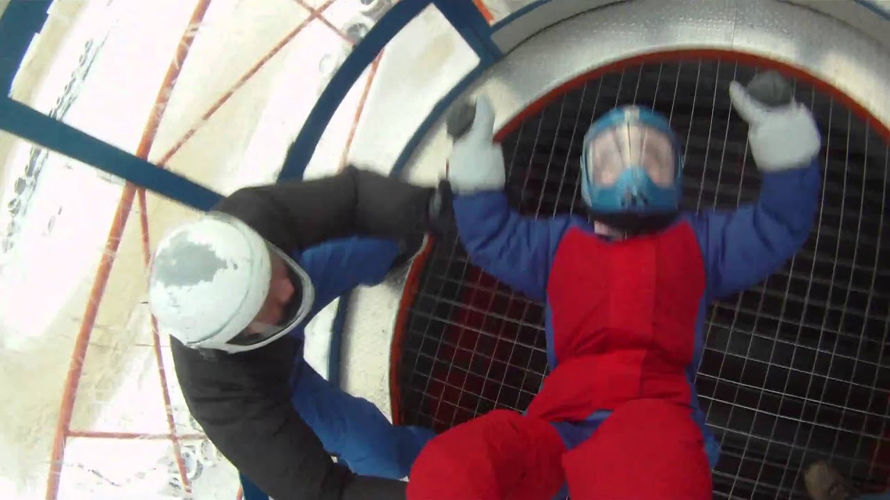 Ребёнок в Аэротрубе