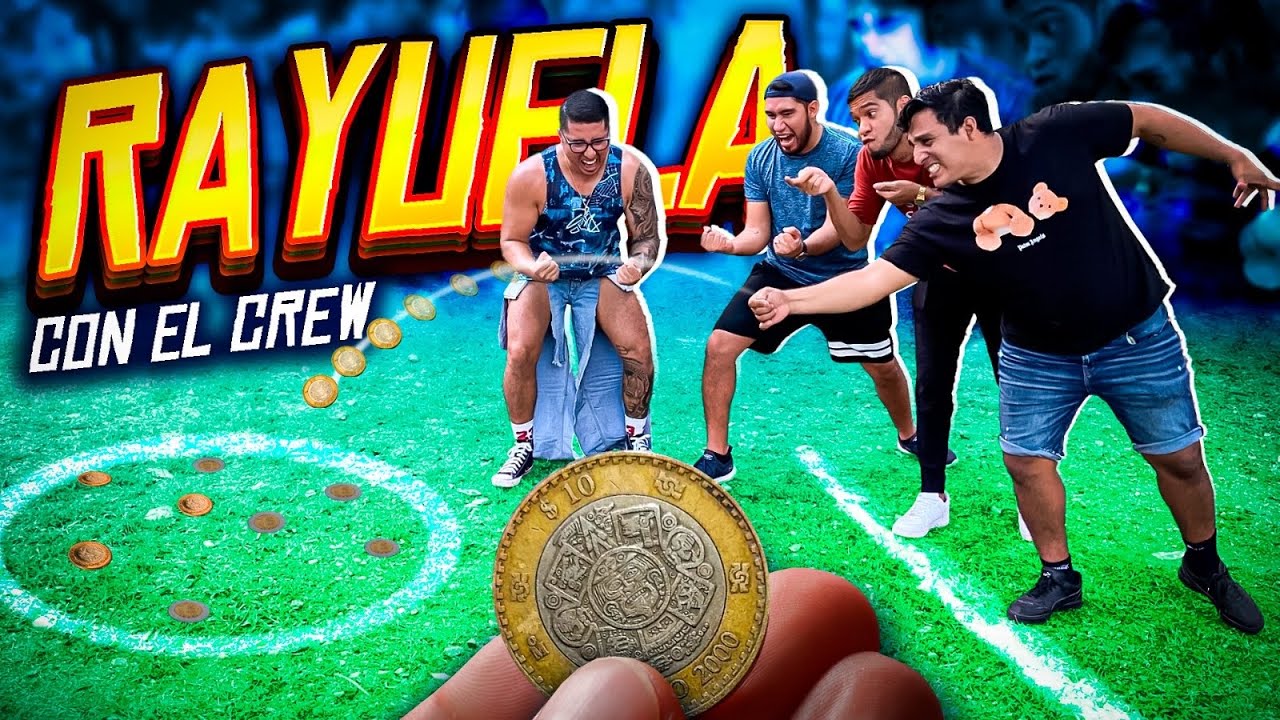 JUGANDO RAYUELA CON EL CREW 🪙🤩