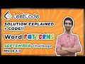 Word Pattern - LeetCode September Challenge Week 1.7