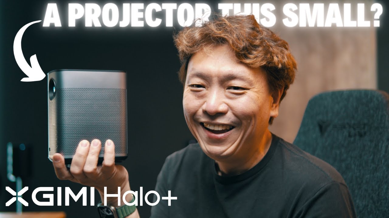XGimi FullHD battery powered projector is barely bigger than the Sonos
