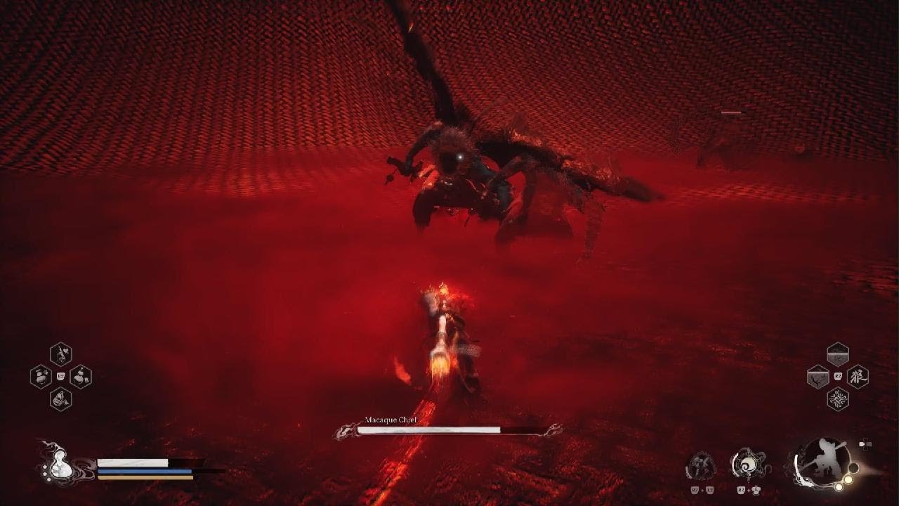 Black Myth: Wukong Macaque Chief Boss Fight