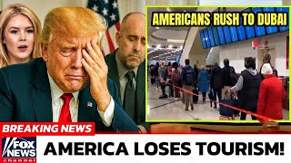 U.S. Airports EMPTY After Trump’s Tariffs — Travelers FLEE to Toronto, Dubai &amp; Singapore!