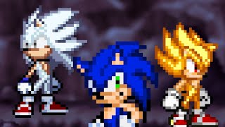 Hyper Sonic Transformation (Sprite Animation)
