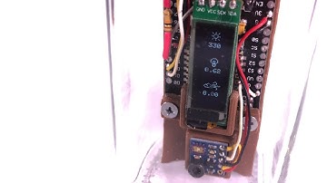 Testing the MI5811 UV light sensor using a ESP8266