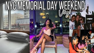 New York City Memorial Day Weekend VLOG! | Dumbo House, Partying, Pool Day & More