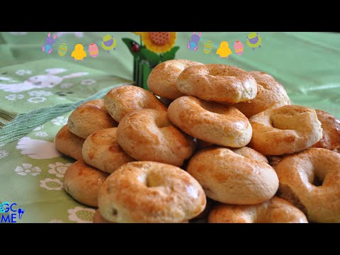 Greek Easter Koulourakia (cookies) with Vanilla and Ouzo -      