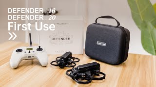 Defender 16 & Defender 20 First Use